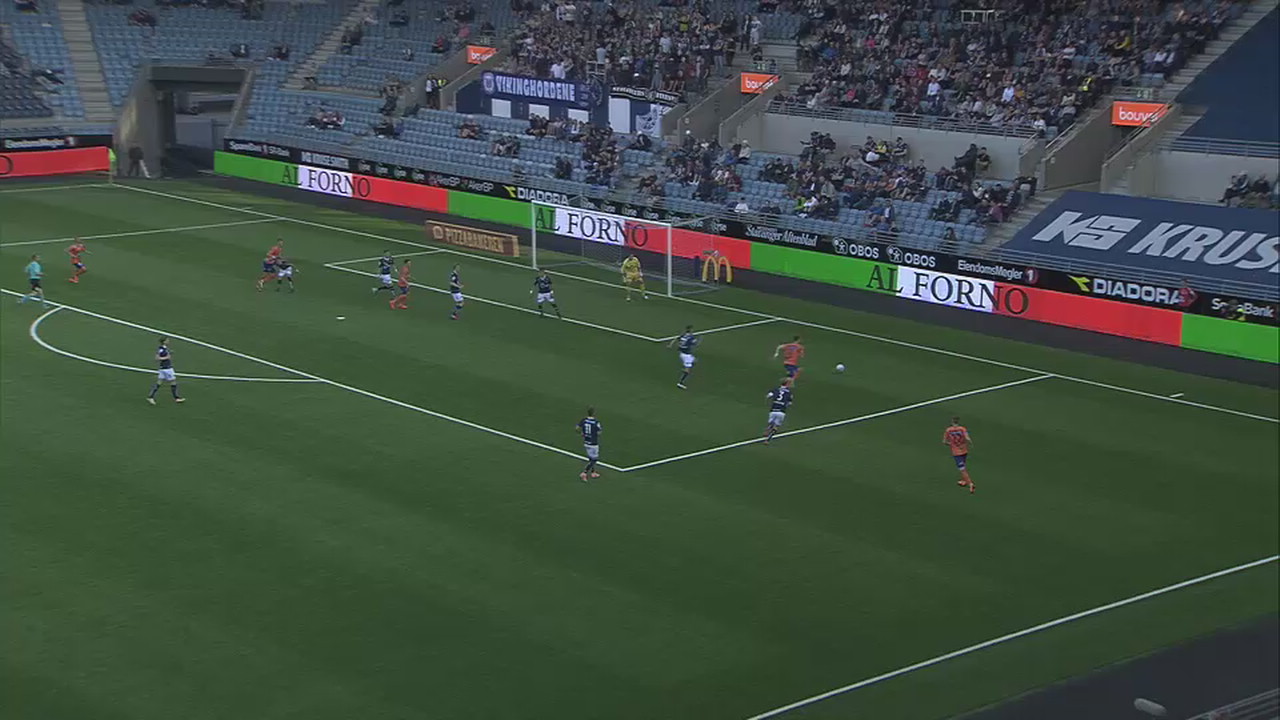 Holmbert Fridjonsson 1 - 0 mot Viking